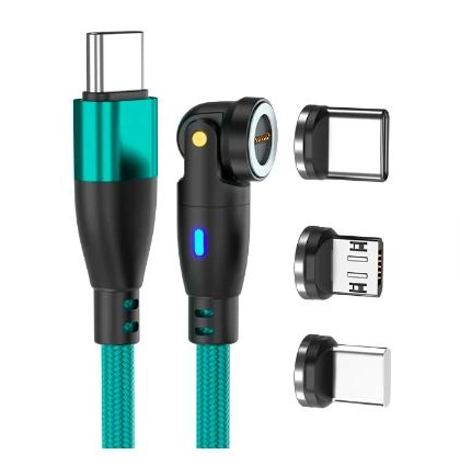 USB Data Charging Cell Phone 3 in 1 Magnetic Cable Magnetic