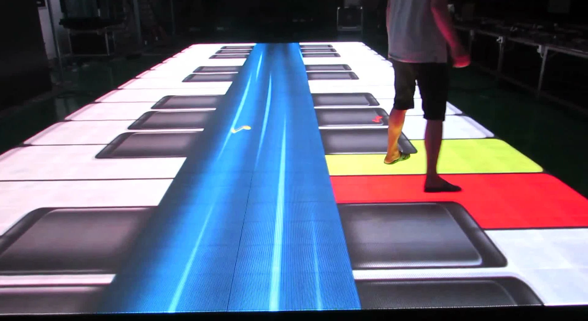 New High-End HD Interactive LED Screen Video Dance Floor Tile Display