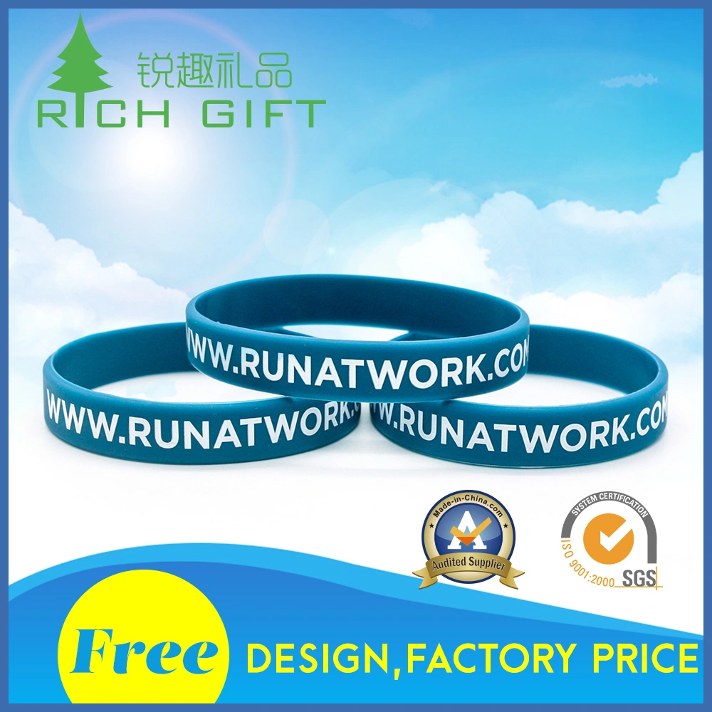 Cheap Custom High quality/High cost performance  Eco-Fashion Silicone Bracelet for Organization Association