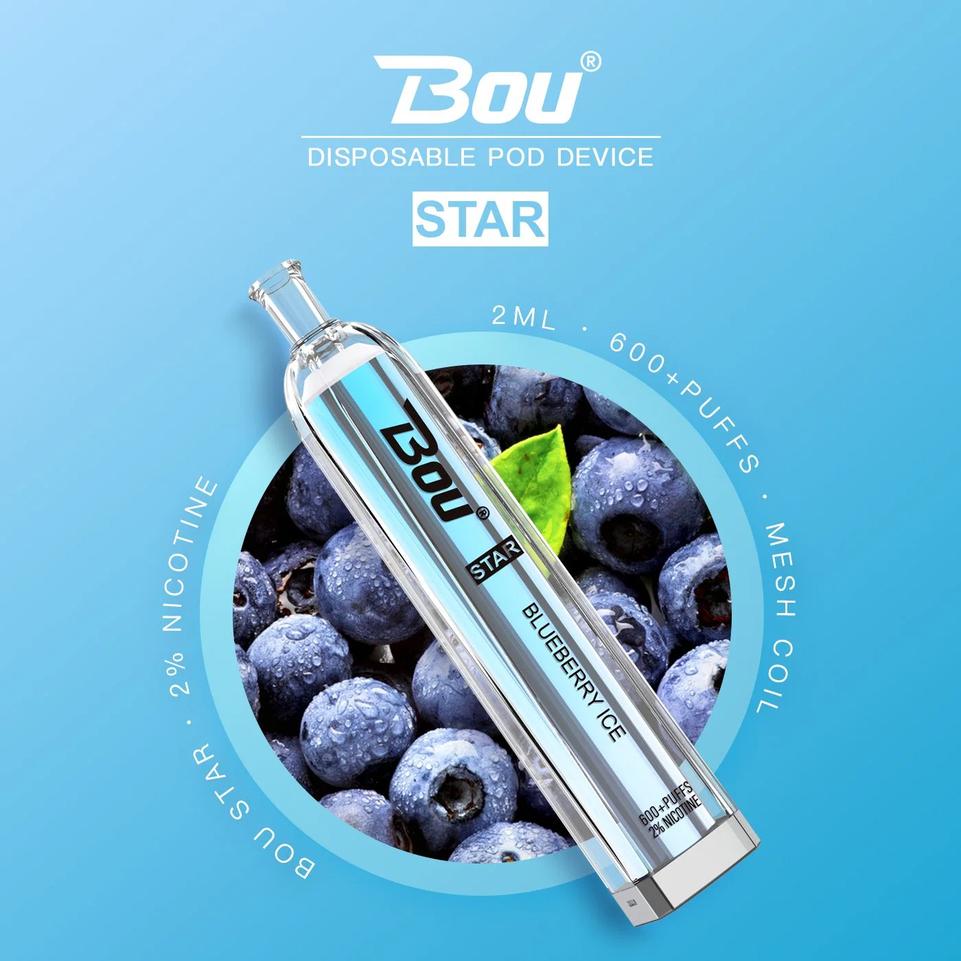 Worldwide Hot Selling Overseas Wholesale/Supplier Price Vape Pen Pod 20 Flavor 600 Puffs Disposable/Chargeable Vape Pen