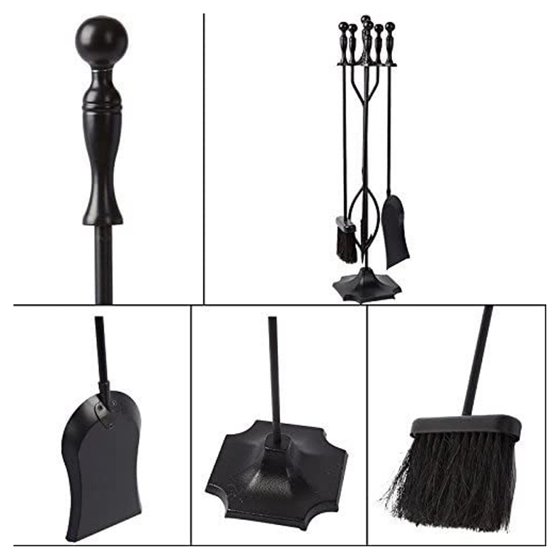 Fireplace Accessories Cast Iron Fire Log Fireside Fireplace Tools Sets