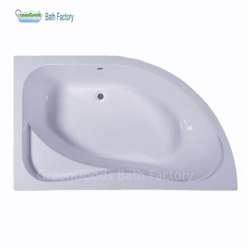 CE American Standard Simple Style Acrylic Fiber Drop-in Bathtub