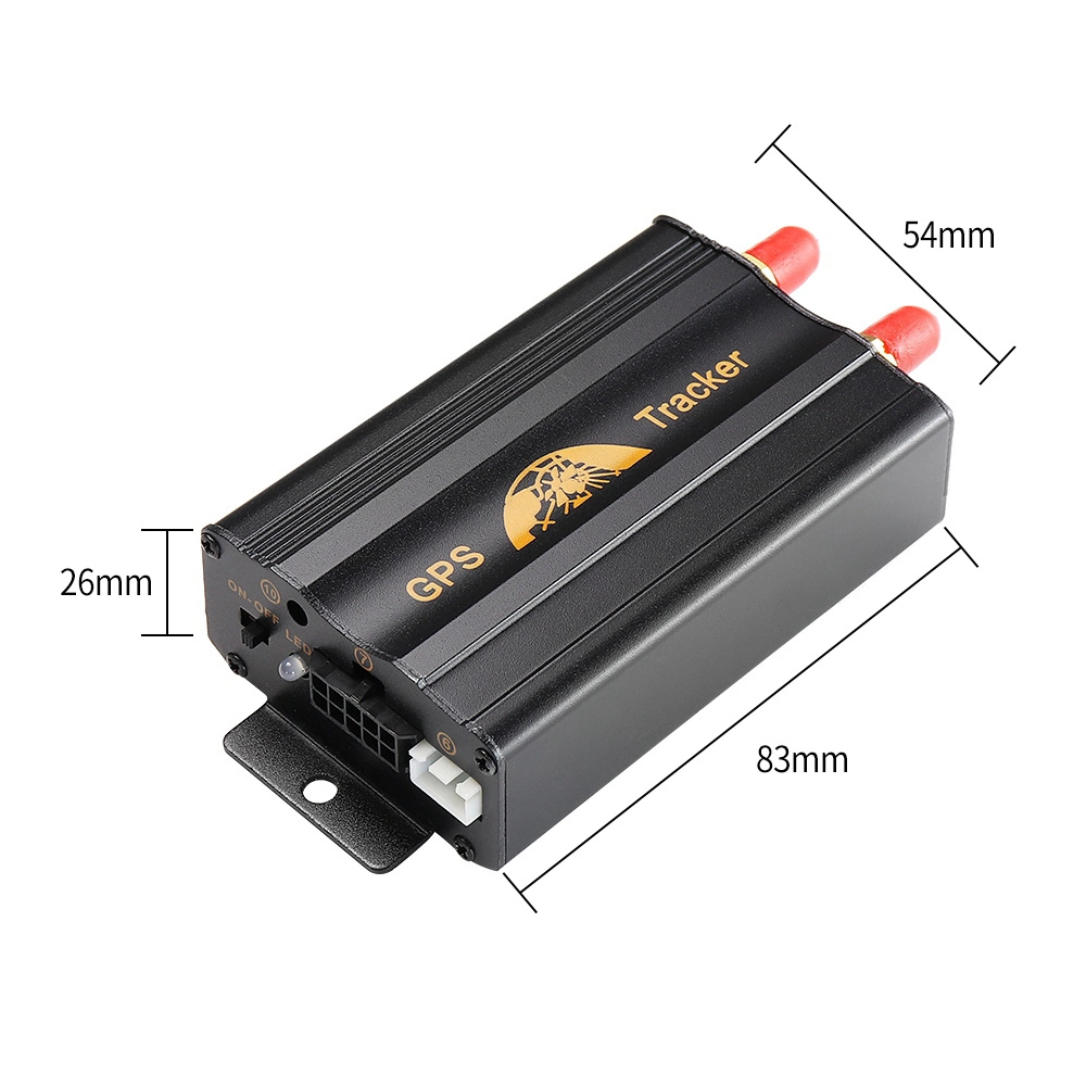 Auto Motor GPS Tracker 103 with Free Android Apps 12V 24V Relay GPS Tracker Vehicle Tracking Device