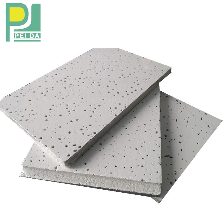 China Lightweight Decorative Building Materials 600X600 Mineral Fiber Ceiling