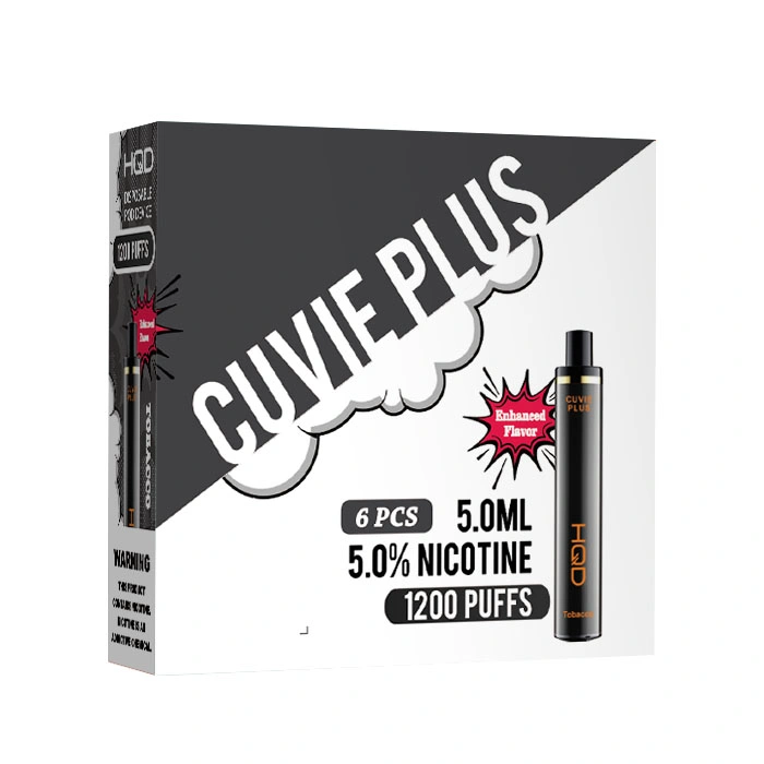 Hqd Cuvie Plus 1200 inhalations le tabac