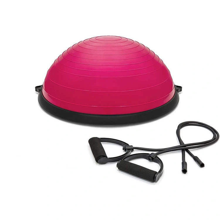 Runde Fitness Yoga Halfsphere Hemisphere Bosuing Balance Halbkugel mit Griff