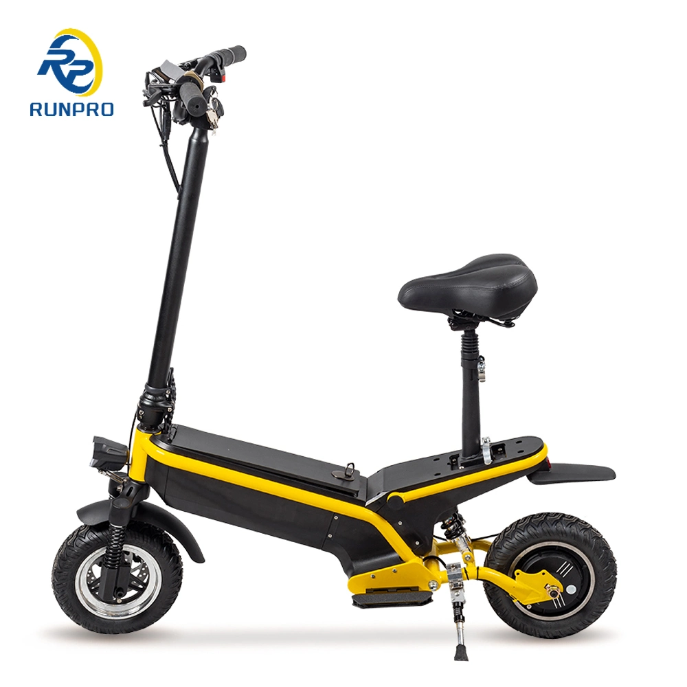 Certificado de la CEE 500W de dos ruedas Scooter eléctrico plegable adultos Scooter eléctrico de potencia adultos Scooter eléctrico