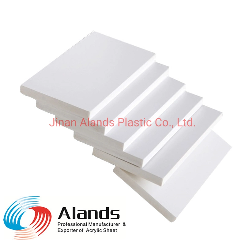 Waterproof Building Materials PVC Plastic Foam Board White Color Different Density