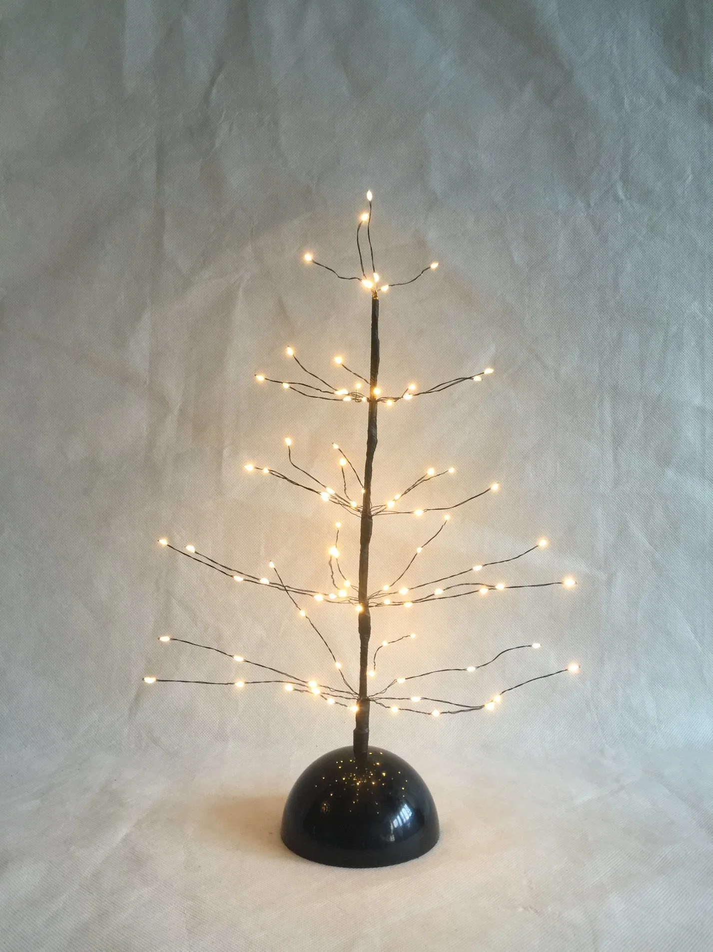 DIY Baum Kupferdraht LED Beleuchtung Weihnachtsdekoration