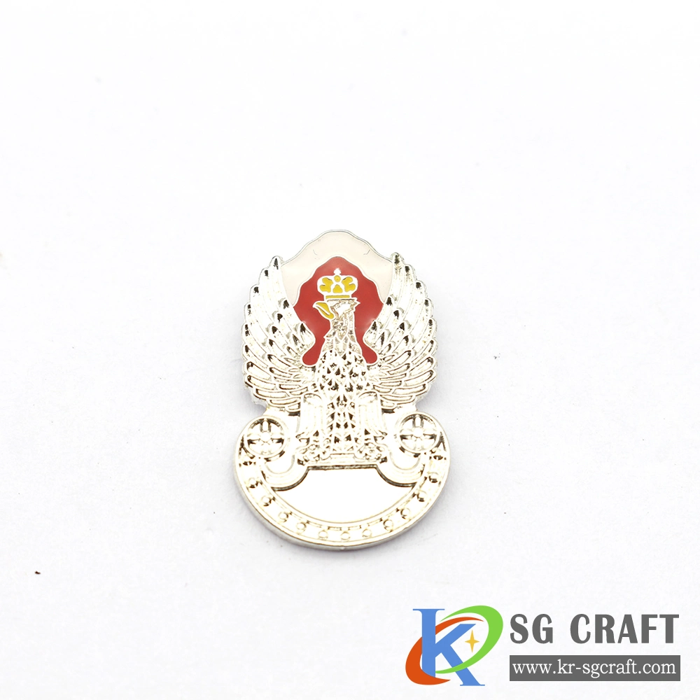 Promotional Customized Metal Lapel Pins Custom Dove Pin Badge with Metal Button