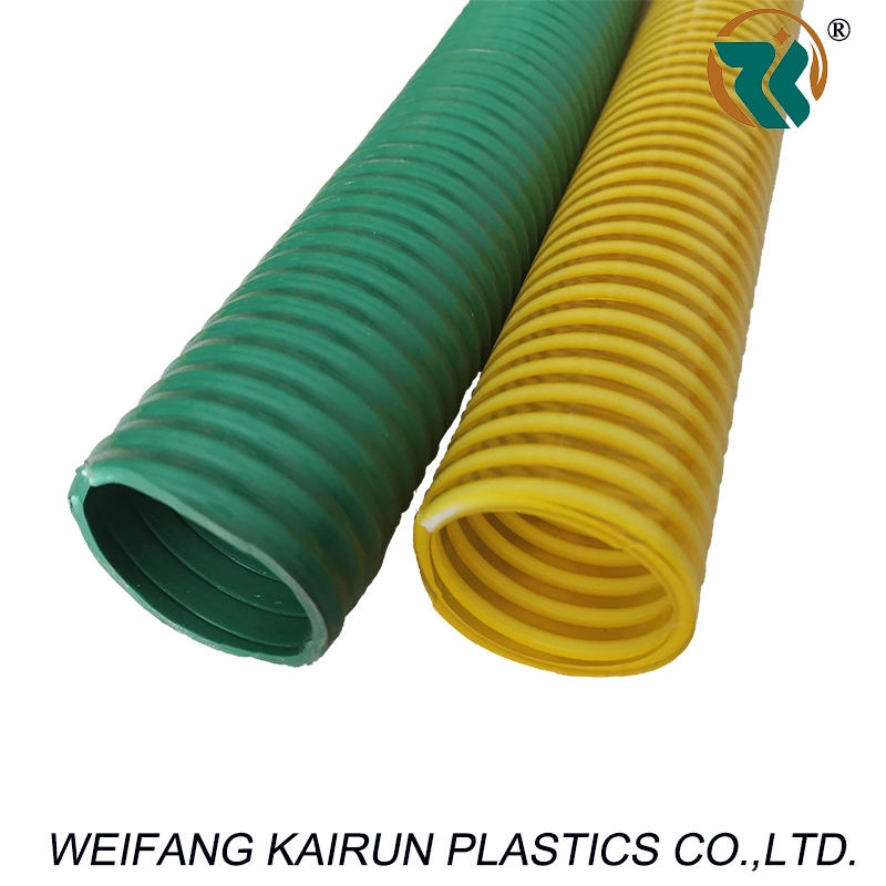 Low Temperature Resistance/High Temperature Resistance High Pressure PVC Vacuum Corrugated Plastic Reinforced PVC Suction Hose