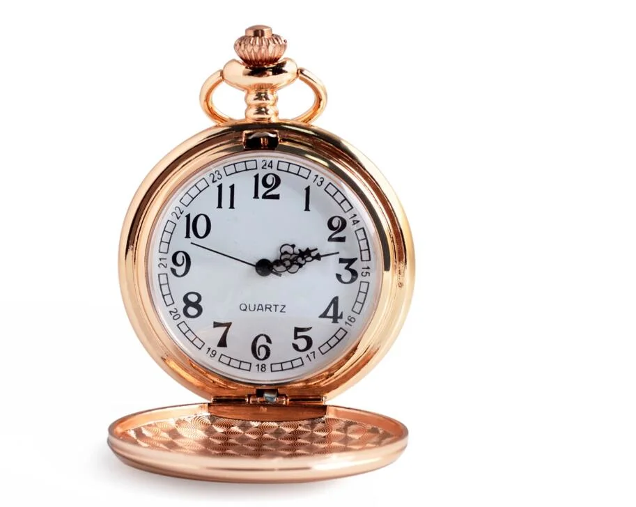 OEM Words Engraved Pocket Watch Vintage Antique Styles Smooth Case for Gift Promotion Classcic Style Souvenir