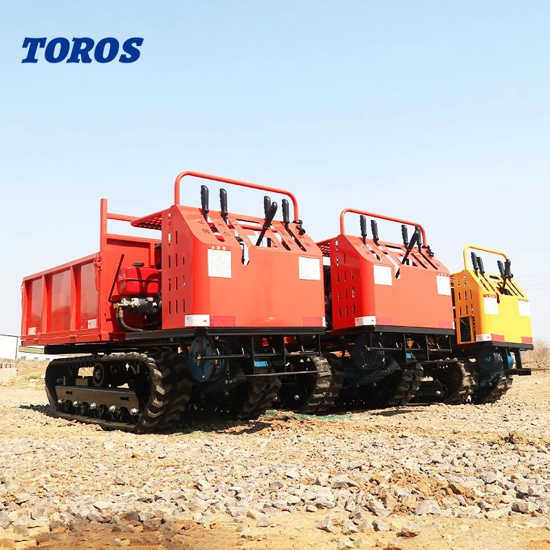 Home Use Mini Crawler Dumper Track Crawler Dumper 1 Ton Crawler Dumper