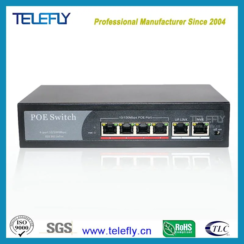 Hochleistungs-Poe Injector Gigabit-Netzwerk-Switch mit 4 8 10 16 24 Ethernet-Port Von Original Factory Seit 2012