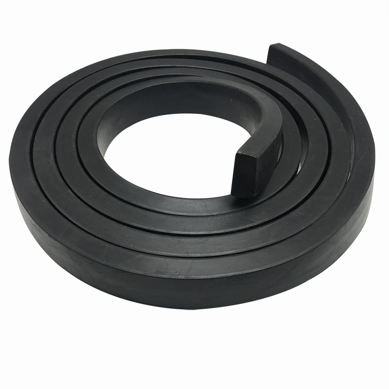 Extruded Silicone Seals Rubber Strips Waterproof Sealing