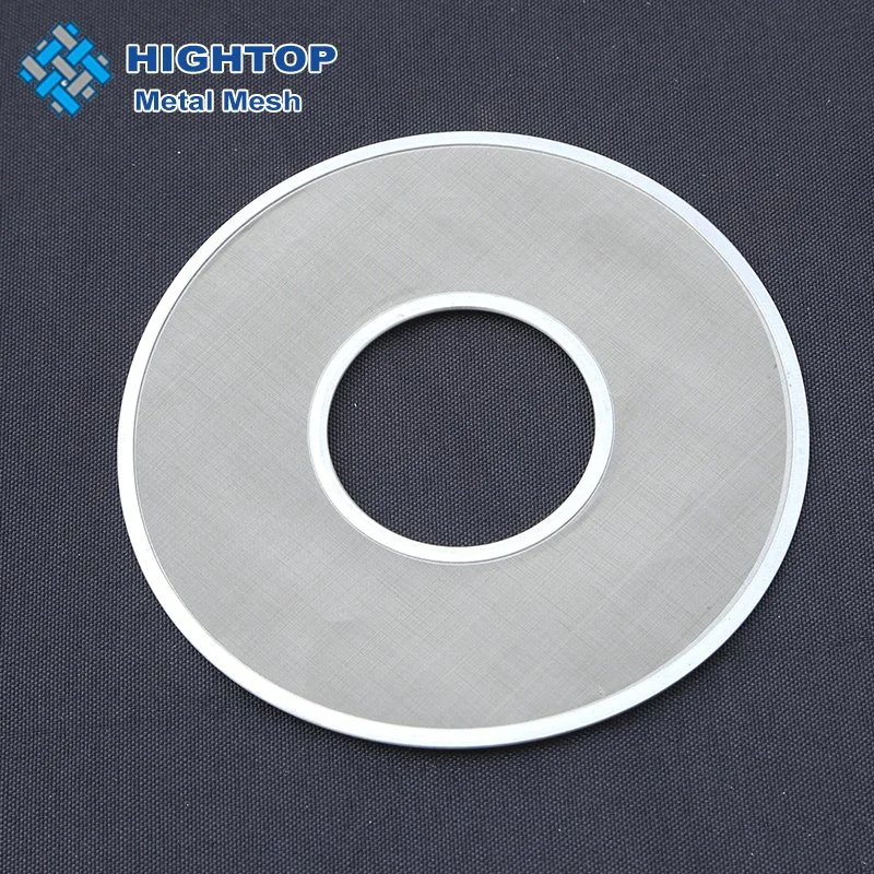 Extrusion Dedicated Filter Mesh 1 Micron Diameter Stainless Steel Round Mesh Filter Disc