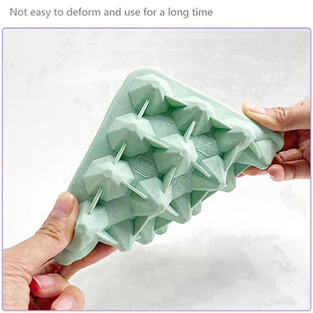 DIY Customized 3D Reusable Easy to Demold 8 Cavity Silicone Square