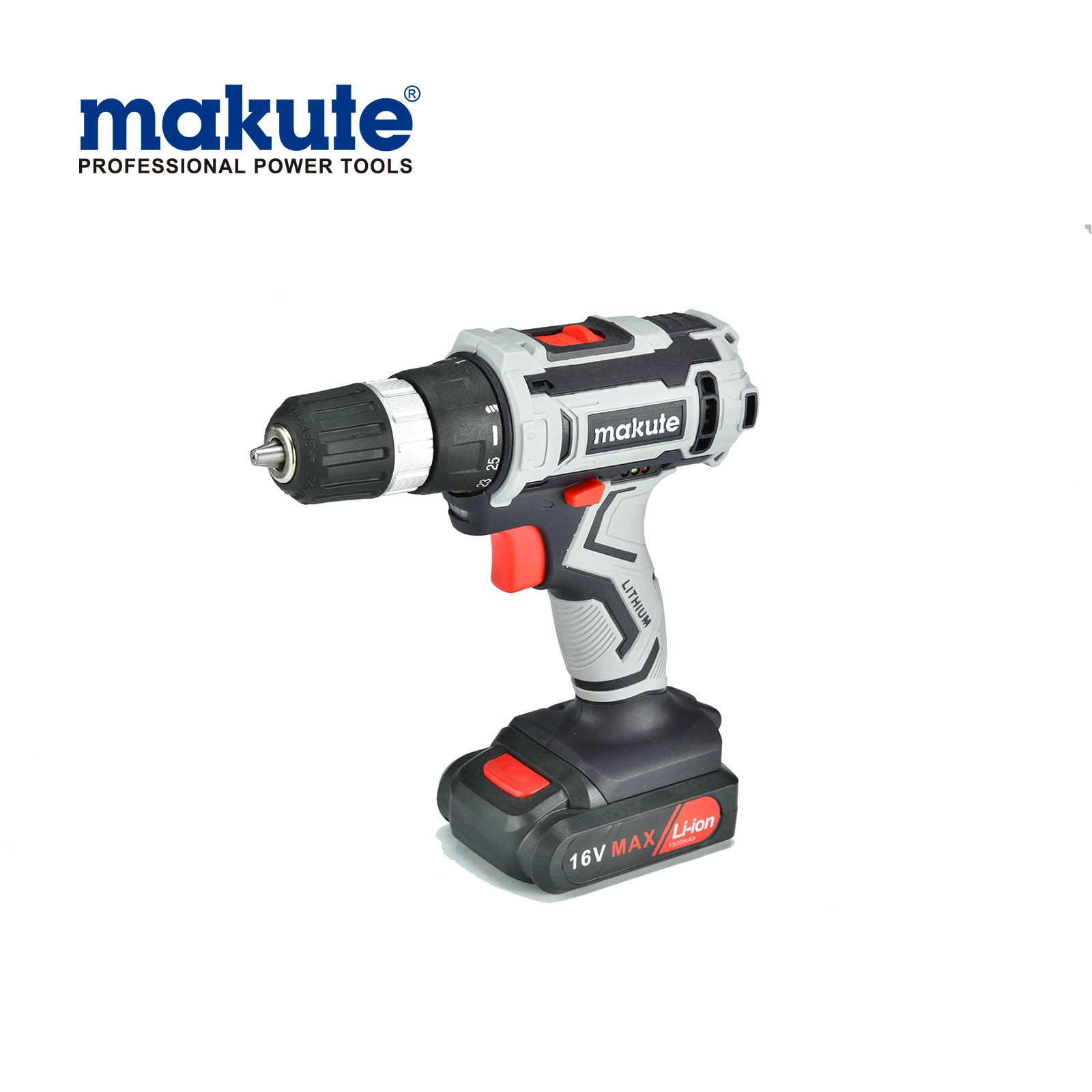 Makute Cordless Drill 12V/16V/20V with LED Woodworking Tools