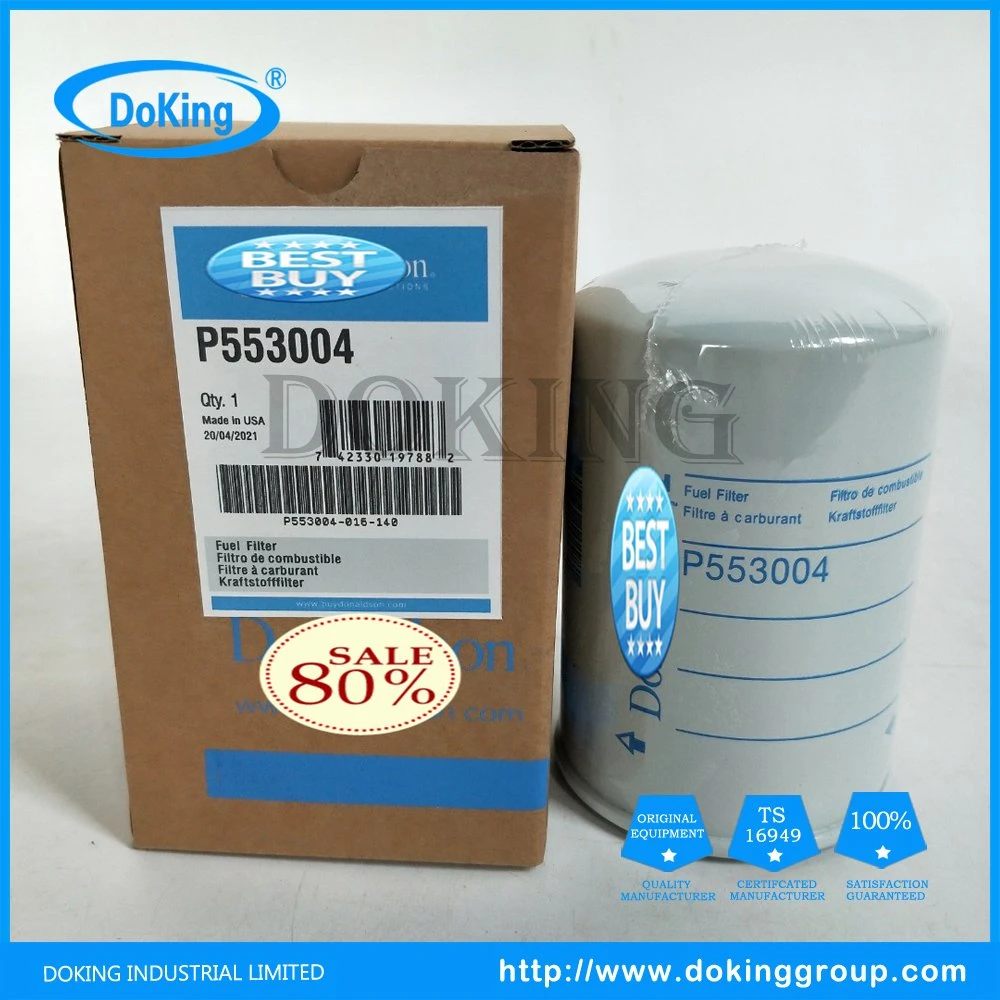 High quality/High cost performance  Truck Diesel Engine Spin-on Fuel Filter P553000 P553004 for Donaldson