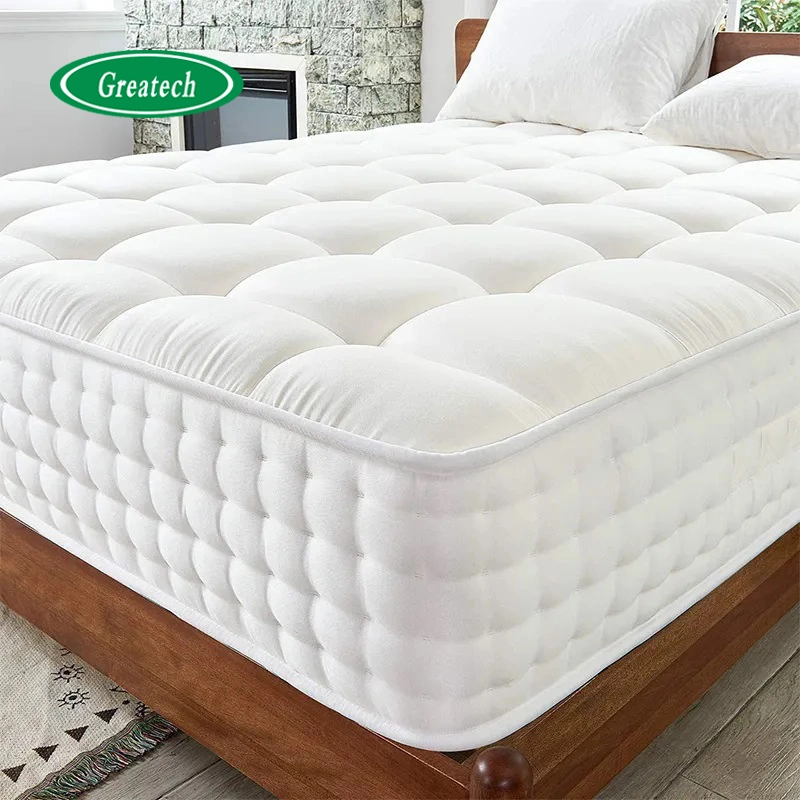 Hotel Royal Schlafzimmer Großhandel Hohe Dichte Atmungsaktive Combrtable Gel Memory Schaumstoff Bett Matratze in China hergestellt