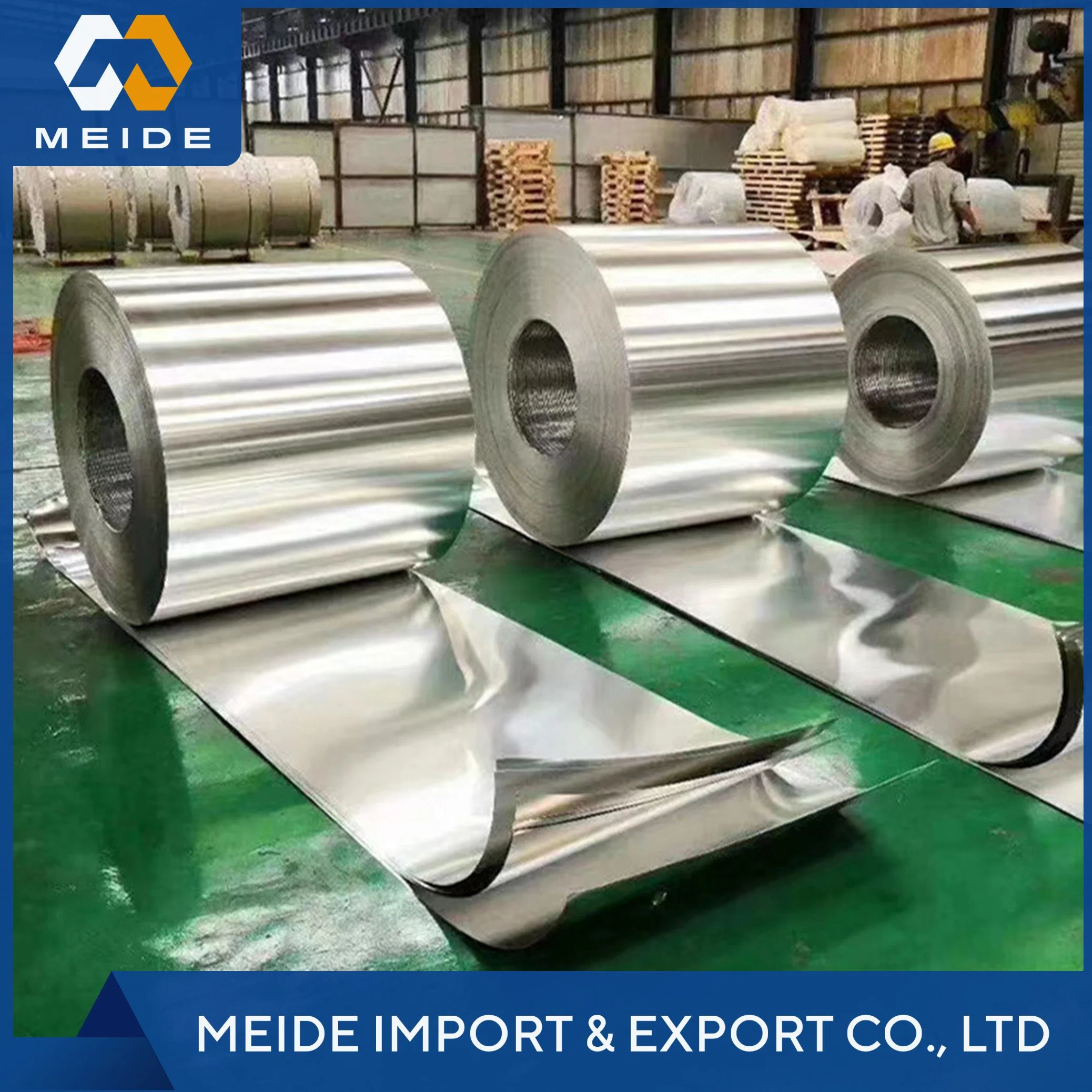 Factory Aluminum Foil Alznmgcu1.5 Alznmgcu1.5 Al99.9 Al99.0cu Al99.0 Al99.45 Aluminum Foil for Food/Pharmaceutical/Snack/Kitchen/Packaging