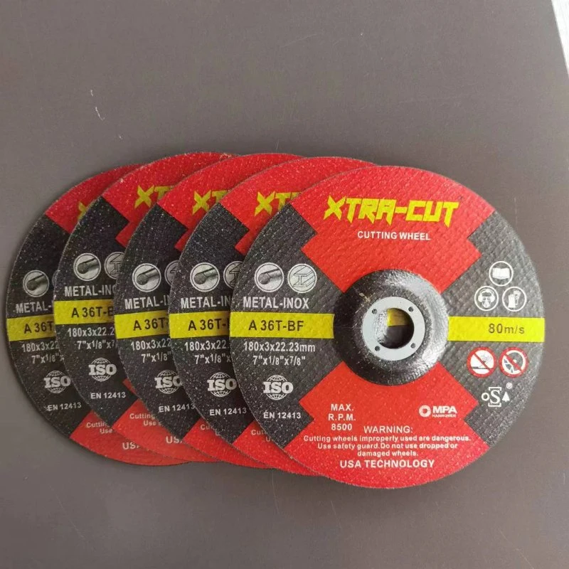180mm Metal Cutting Discs Wheels Abrasive Tools Hardware