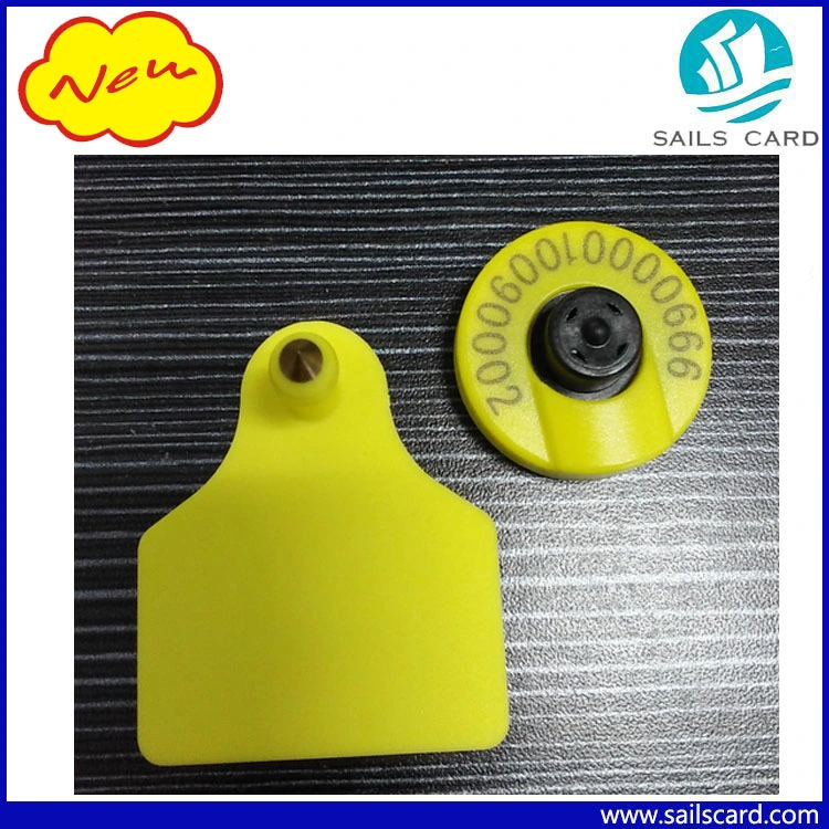 134.2kHz TPU RFID Animal Ear ID Tag for Manage Animals