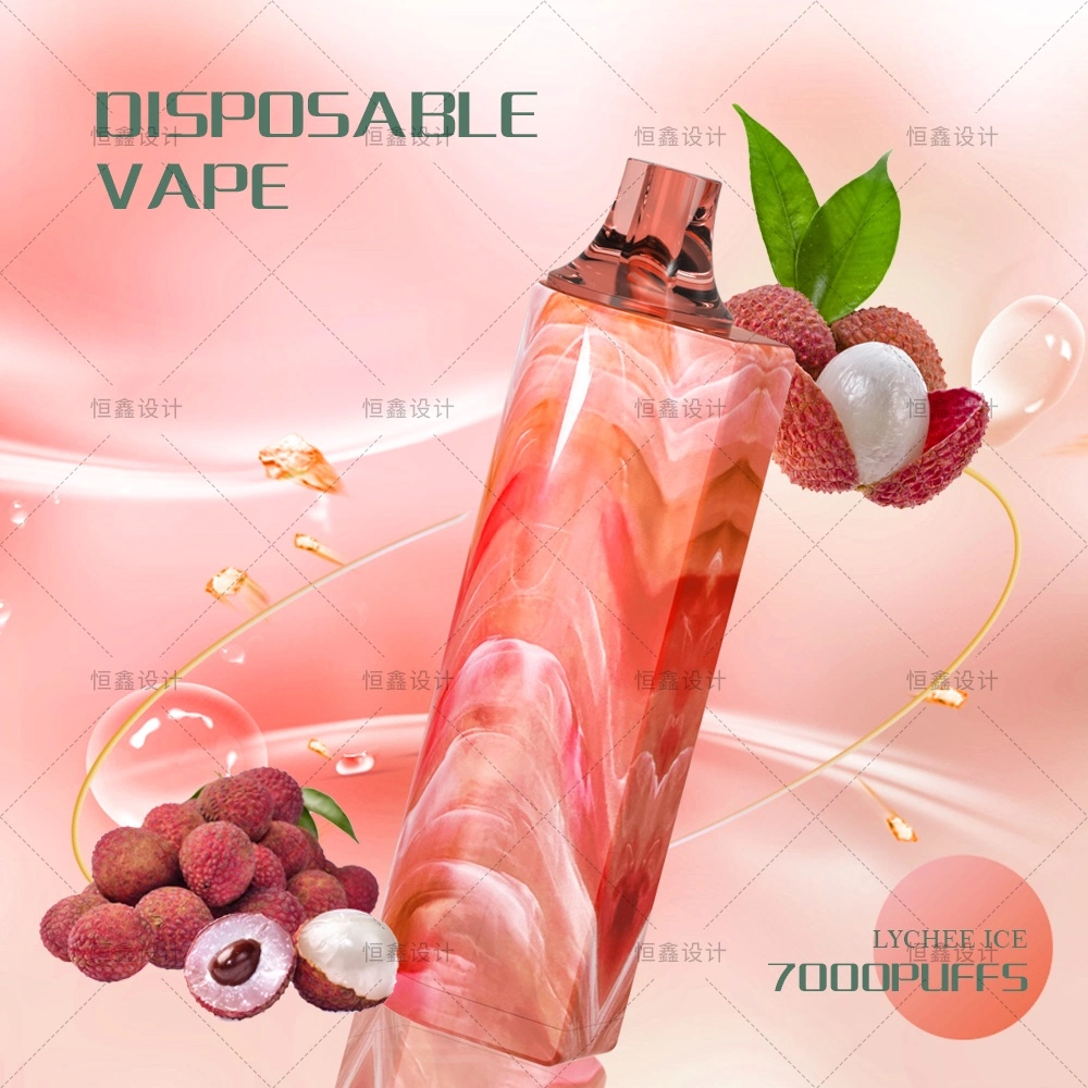 2023 Hot Selling Classical Flavors 7000 Puffs Disposable/Chargeable Vape 8-10ml E-Liquid & Type-C Rechargeable Fancy Flashing Ecig Wholesale/Supplier Vape Pen