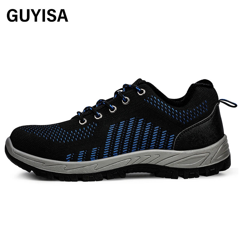 Guyisa Lightweight and Comfortable Industrial Protective Steel Toe Men