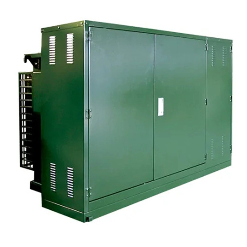 10 kv 20 kv 35 kv 125 kVA ZGS YBM transformateur combiné style US Alimentation montée sur patin alimentation distribution électrique sous-station extérieure préinstallée