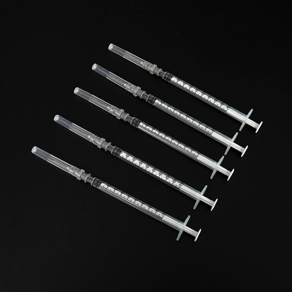 Disposable Medical Products Insulin Syringe 29g 30g Needle Sterile Luer Slip PE/Blister Package CE ISO