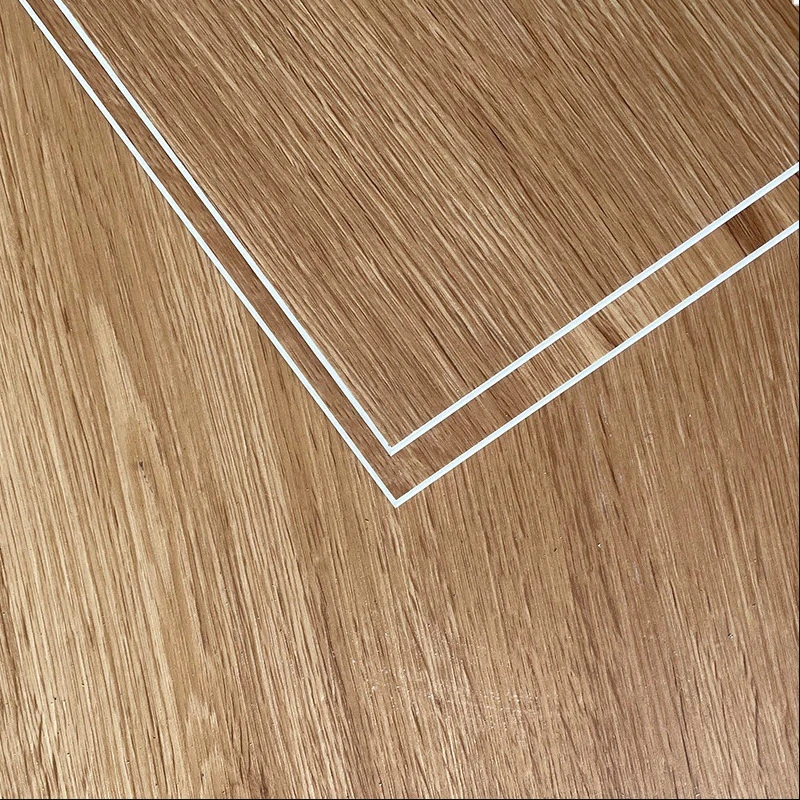 New Design Solid Core, UV Cured Coating Plastic 8mm Laminated Wood Texture Machine Waterproof Vinyl Plank Spc Flooring