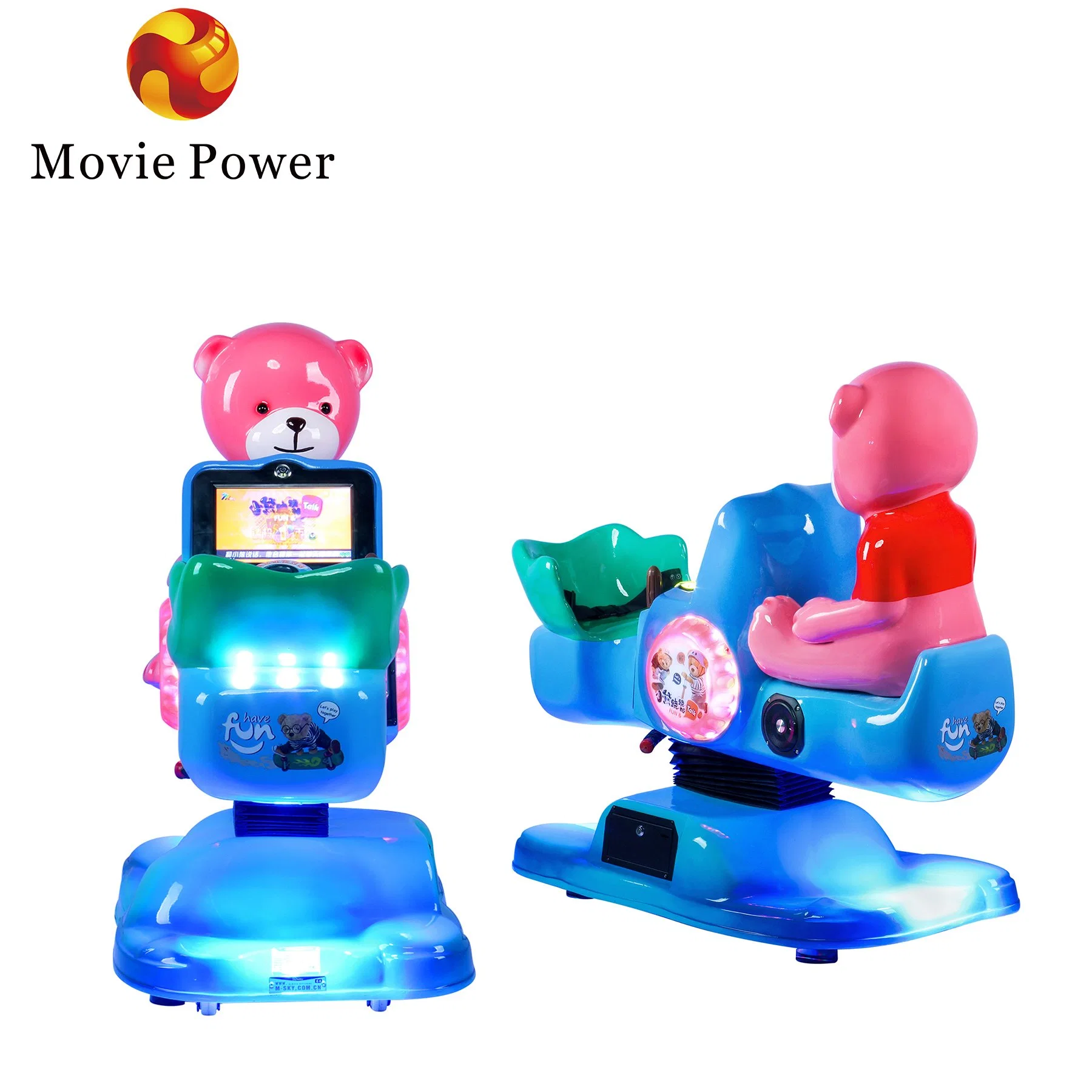 Amusement Park Equipment Game Ride Indoor Kids Electric Rides Seesaw Game Machines