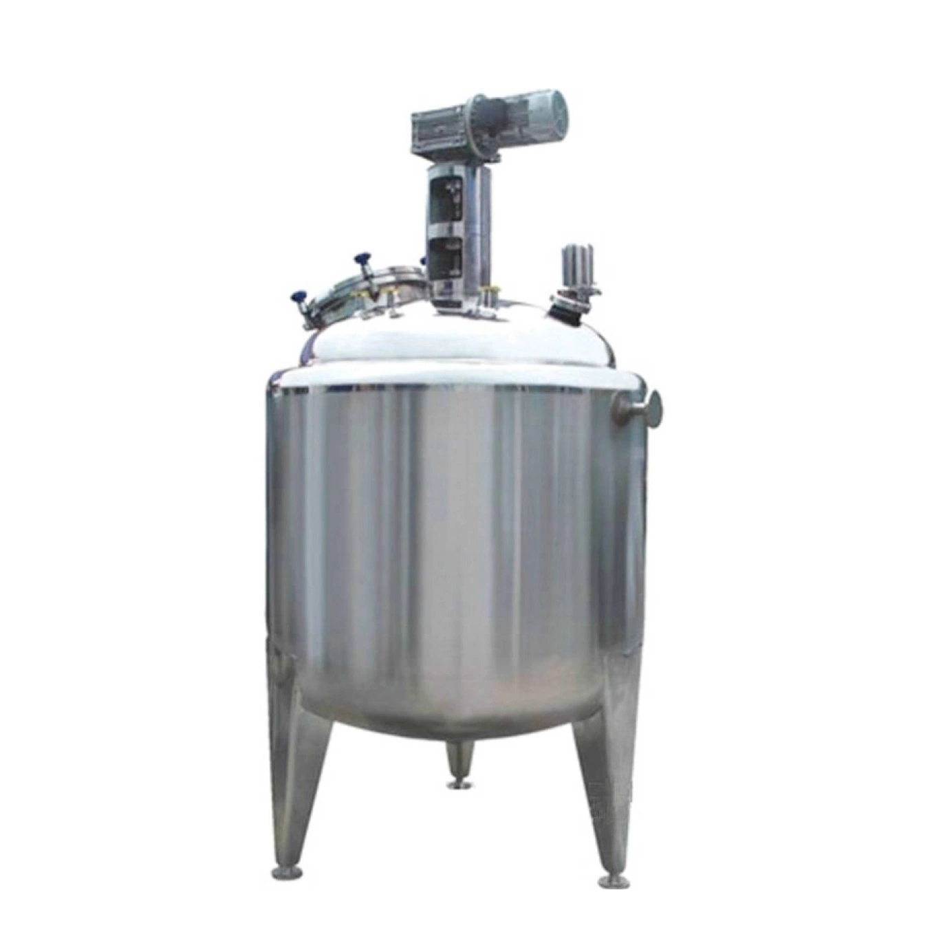 Sanitary Food Processing in Line Emulsifying Mixing Tank High Shear Homogenizer Mixing Tank Industrial Mayonnaise Making Machine