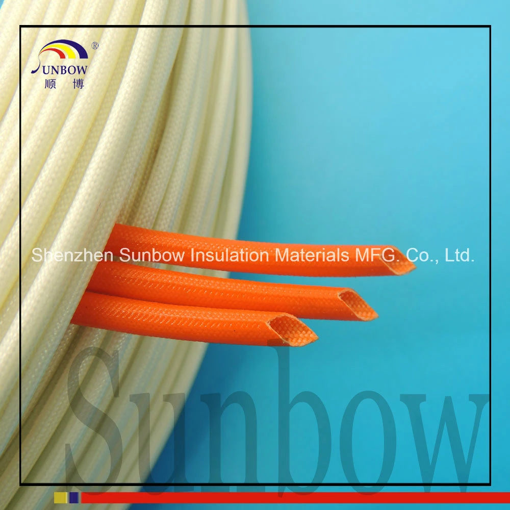 High Temperature Silicone Acrylic Coated Hose Fiberglass Insulation Fire Sleeve