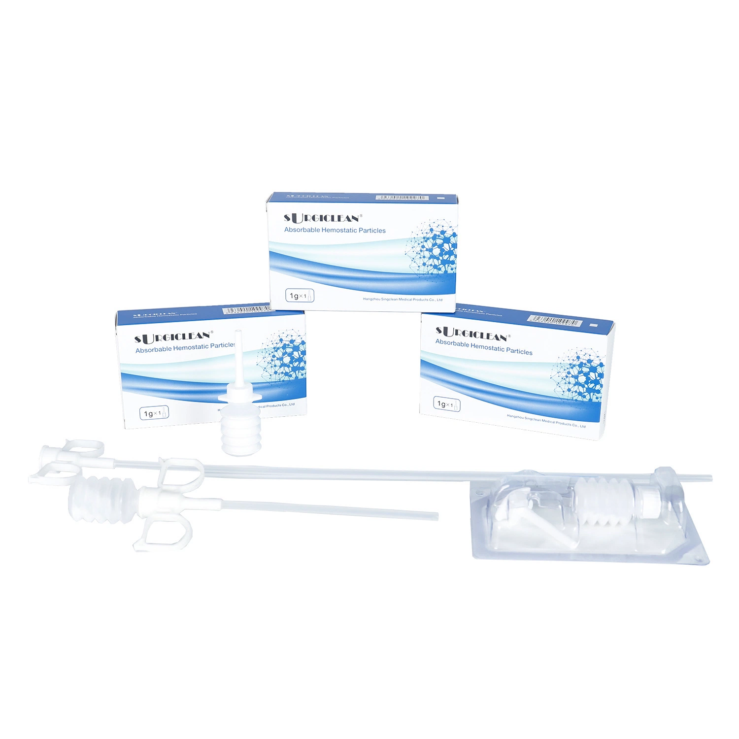 Emergency First Aid Medical Products Singclean Hemostatic Mph Powder for Endoscopic and Laparoscopic Surgery
