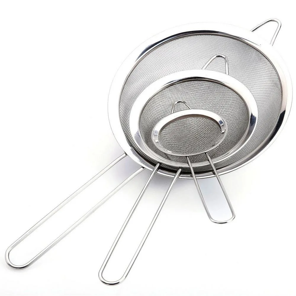 Useful Kitchen Accessories Stainless Steel Mesh Strainer Filter