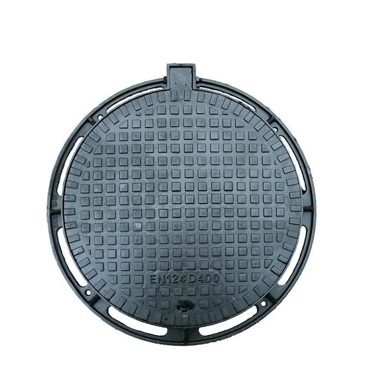 Factory Supply Customized Size En124 B125 C250 D400 D500 Ductile Iron Round and Square Mandhole Cover E600 F900 Ductile Iron Manhole Cover