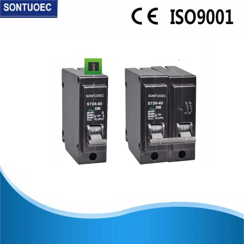 Hot Sale Bh Safety Mini Circuit Breaker MCB Price 100A