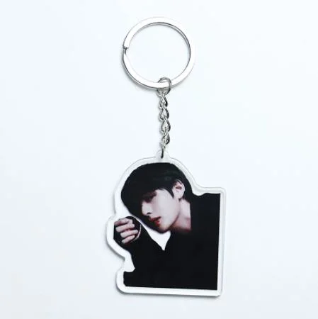 Custom Promotional Gift Design Logo Bangtan Metal Souvenir Keychain