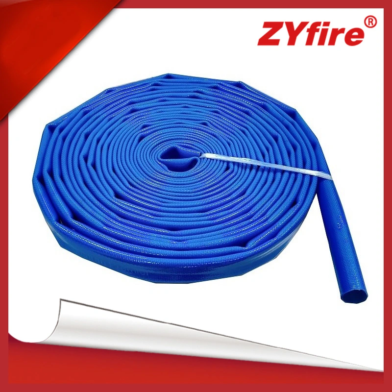 Zyfire 200mm de diámetro grande TPU Layflat Mangueras industriales de la manguera de aceite de agua para la industria de la manguera de goma