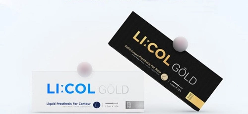 New Licol Hard Derma Filler Dextran Nose Lifting Lasting Long Time Glucan Collagen Lico Gold Nose Filler