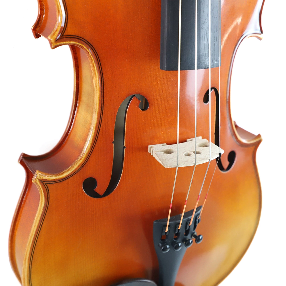 Seasoned Spruce and Maple Oil Varnish Violin with Professional Making