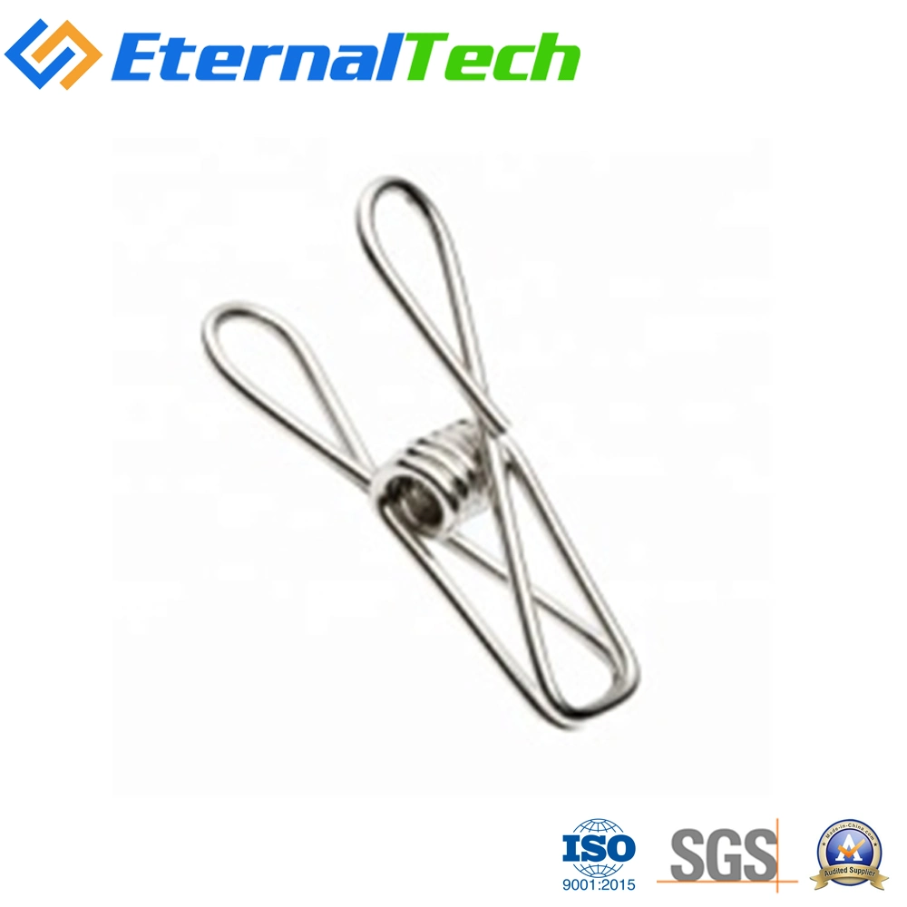 Factory Wholesale/Supplier Bending Wire Forming Metal Spring Clip for Frames