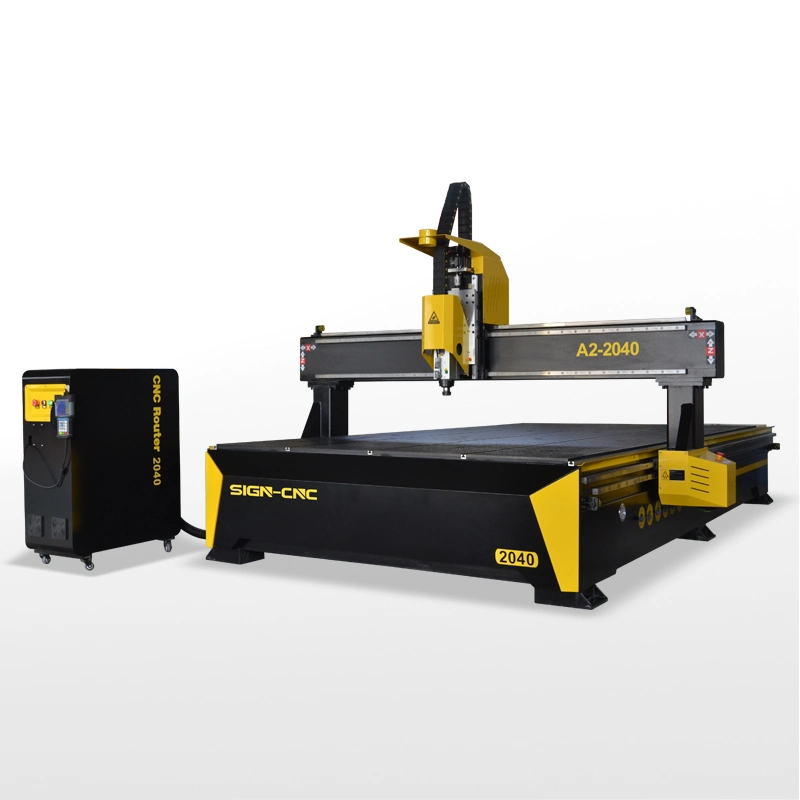 Señal CNC Wood Router Alta velocidad cabezal simple 1325/1530/2030/2040 Woodworking 3D Grabadora CNC Router máquina con Precio de fábrica