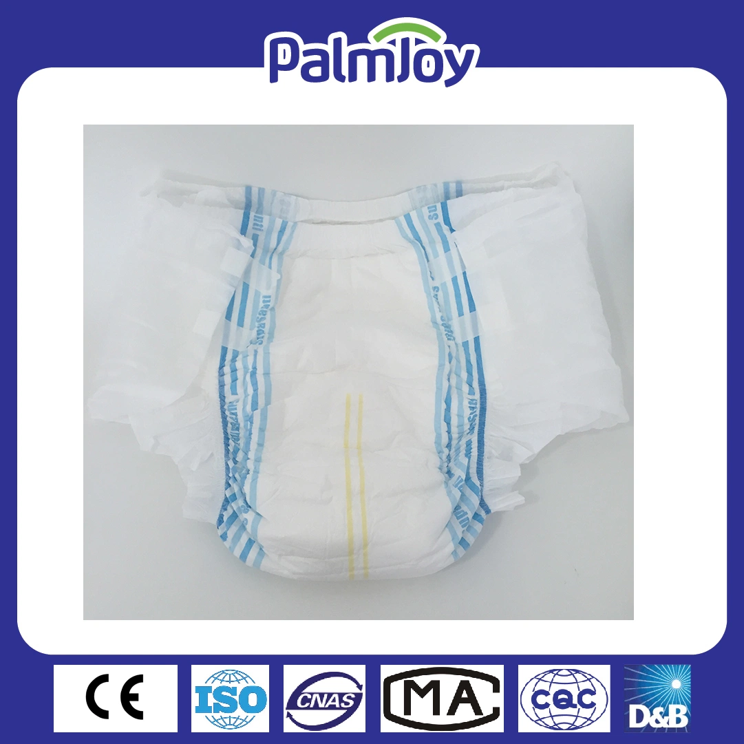 Ultra Thick Economic PP Tape and PE Adult Plastic Back-Sheet Disposable Senior Diaper in Bales