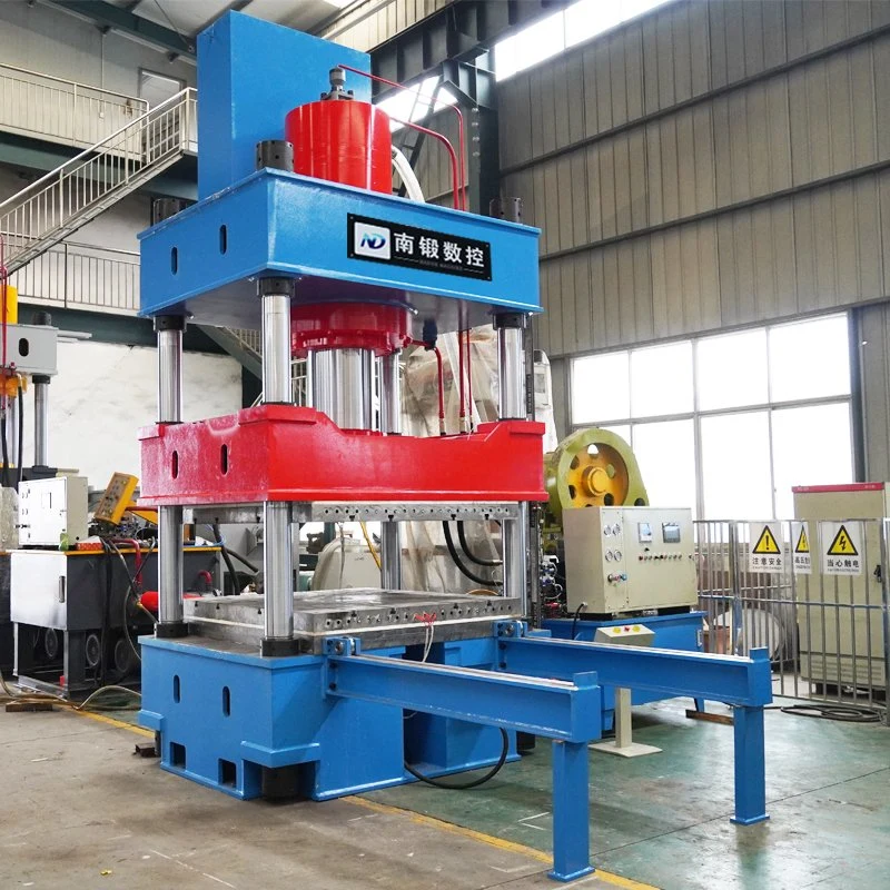 Hydraulic Hot/Heat Press Machine 630 Ton with Electrical Heating Plates and Moving Worktable