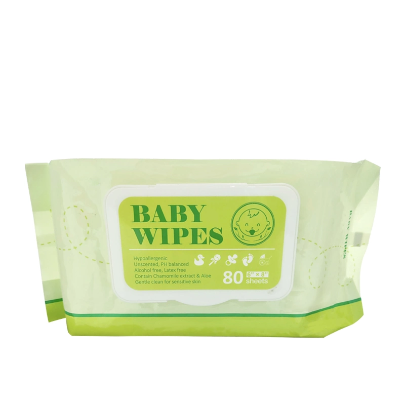 OEM Baby Care Organic Natural Non Woven Baby Wipes Skin Friendly Non Irritating Super Skin Baby Products Baby Cleaning Care Towel