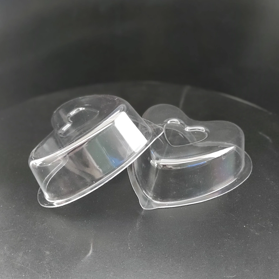 Heart Shape hot sealing  Plastic Custom  Blister Packaging Box