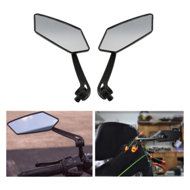 Cicmod Custom Universal Motorcycle Rearview Side Mirrors for Sports Bike Choppers Cruiser